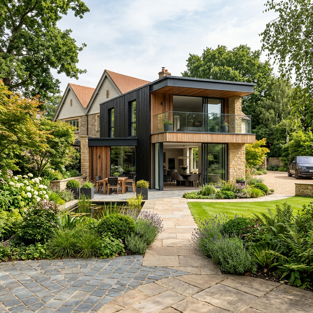 Premium construction and landscaping project